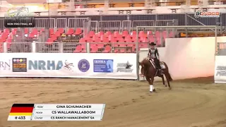 CS WallaWallaBoom & Gina Schumacher European Futurity Non Pro Finals 2020