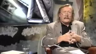 Peter Sloterdijk - Regeln für den Menschenpark - Interview bei 3sat Kulturzeit 1999