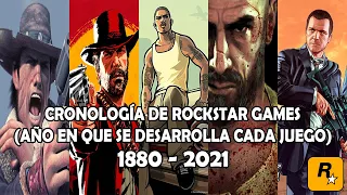 Cronología completa de todos los juegos de Rockstar Games (Año en el que transcurre cada uno)