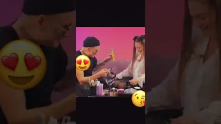 Morgenshtern КРАСИТЬ СВОЮ ДЕВУШКУ ДИЛАРУ❤️😍 TikTok #shorts