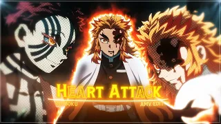 Heart Attack - Kyojuro Rengoku 「AMV/EDIT」4K Remake 🤍