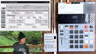 TEENAGE ENGINEERING KO II EP-133 GUIDE WALKTHRU W/ NICK HOOK- PLAY AND RECORD (SECTION 9)