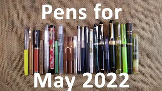 Pens for May 2022