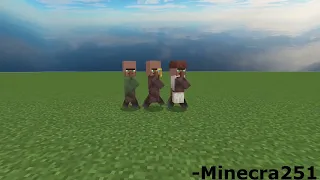 Dr Villager Walk (Dr Livesey Walk Meme But Minecraft)