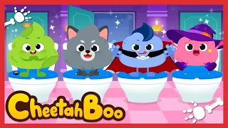 🧟 Wooo~ Scary Fun Songs Compilation👻 | zombie vampire witch | kids song | #cheetahboo