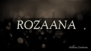 Rozana Lyrical Video | Shreya Ghoshal | Naam Shabana 2017 | Akshata Gavhane