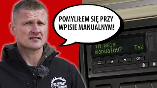 Wpis manualny – 3 różne tachografy! Co, jeśli się pomylę?