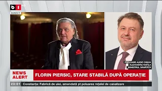 FLORIN PIERSIC, STARE STABILĂ DUPĂ OPERAȚIE. Știri B1TV_9 mai 2024