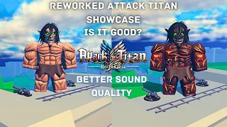 Attack Titan Showcase in Untitled Attack On Titan (Roblox U:AOT)