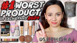 #1 WORST PRODUCT FROM EVERY BRAND AT SEPHORA (51 different brands!)