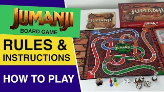 How to play JUMANJI the board game? Rules for JUMANJI board game : JUMAJNI Rules