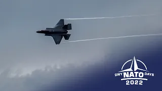 NATO Days 2022 - F-35 flypast