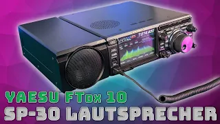 Yaesu FTdx10 📺 Externer Lautsprecher SP-30 #06