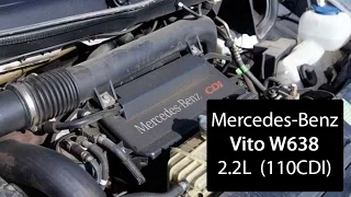 Как должен работать мотор 2.2 CDI Mercedes Vito / Engine working. 2.2 CDI 110 Vito