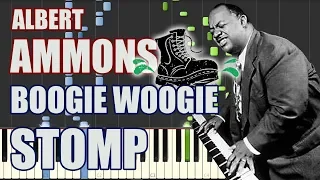 Boogie Woogie Stomp - Albert Ammons // Piano Synthesia + SHEET MUSIC