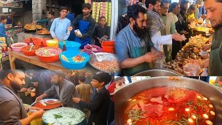 Iftar street food in Jalalabad Afghanistan | Achar in Muraba in Ramazan | Chatni and channa chat