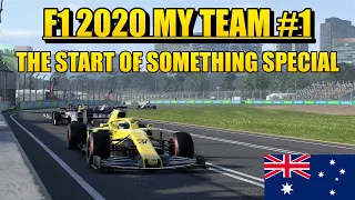F1 2020 Career Mode Part 1: A New Racing Team Is Born