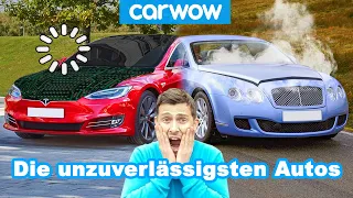 Die 15 UNZUVERLÄSSIGSTEN Autos - schämt euch!