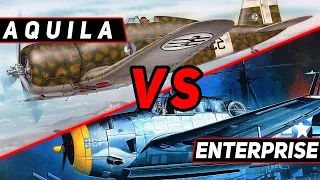 АВИАНОСЕЦ AQUILA VS ENTERPRISE! ЧТО ОКАЖЕТСЯ СИЛЬНЕЕ?! WORLD OF WARSHIPS