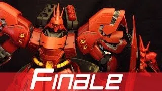 GUNPLA REVIEW: MG Sazabi Ver. Ka Review part 6 (Finale)