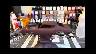 Revell 1971 Olds 442 Build Process, Part 1.