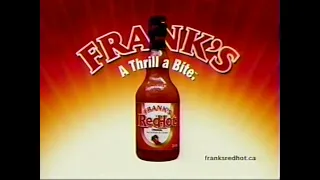 Franks RedHot Sauce Commercial Early 2000s
