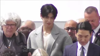 Cha Eunwoo @ Paris Fashion Week 23 june 2023 show Christian Dior