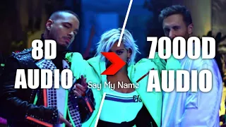David Guetta, Bebe Rexha & J Balvin - Say My Name (7000D AUDIO | Not 8D Audio) Use HeadPhone