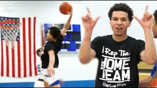 DON'T JUMP With Cole Anthony! Crazy Pre Game Dunk Session