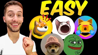 How To Buy Meme Coins EASY (Tutorial) - $PEPE, $BONK, $WIF, $MOG, $BOME, $POPCAT