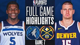 TIMBERWOLVES vs NUGGETS FULL GAME 7 HIGHLIGHTS | May 20, 2024 | NBA Playoffs GAME 7 Highlights (2K)