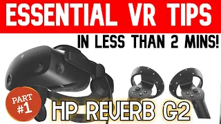 VR TIPS & TRICKS: HP REVERB G2 FPS BOOST + BETTER TRACKING