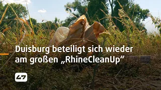 STUDIO 47 .live | DUISBURG BETEILIGT SICH AM GROSSEN „RHINECLEANUP“