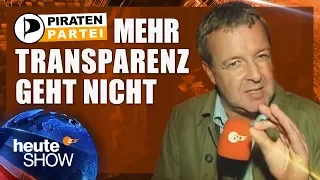 Die Piratenpartei entert das Berliner Landesparlament | heute-show vom 23.09.2011