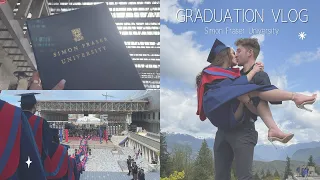 SIMON FRASER UNIVERSITY CONVOCATION 2022 *emotional* | KRU GOES TO SFU