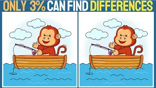 【Find the difference】🔥 Only 3% genius can find differnces in 90 seconds!!【Spot the difference】