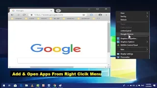 How to Add Any Apps to the Right Click Menu on Windows 10 PC