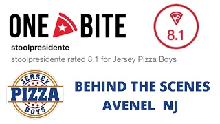 Jersey Pizza Boys Barstool review!  8.1 !