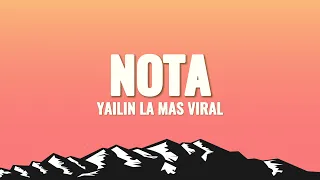 YAILIN LA MAS VIRAL - NOTA (Letra/Lyrics)