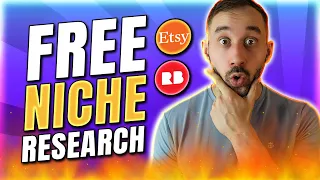 🔥Free Niche Research Tools for Etsy & Redbubble (PODcs Tutorial)