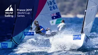 Full Finn Medal Race from the World Cup Series Hyères 2017