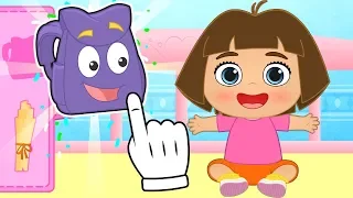 BABY LILY Dressing up as the Explorer Girl 🎒 Educational Cartoons for children