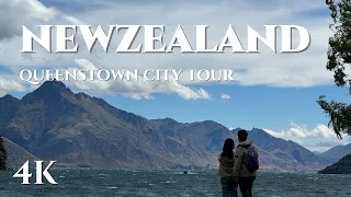 [4K WALK]🇳🇿Newzealand Queenstown city centre walking tour 2024! 4K HDR 60fps