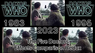 Doctor Who: The Five Doctors Effects Comparison [Redux]