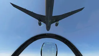 Air refueling practice