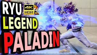 SF6: Paladin  Ryu Legend  VS Manon | sf6 4K Street Fighter 6