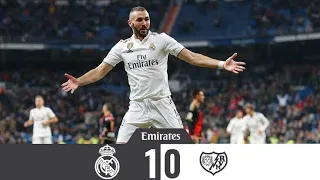 Real Madrid Vs Rayo Vallecano 1-0 Highlights Laliga 2022