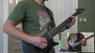 TOP 10 GREATEST SONGS AND RIFFS  - AMON AMARTH [Both Guitars cover]