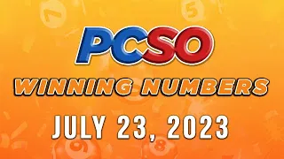 P49M Jackpot Ultra  Lotto 6/58, 2D, 3D, and Superlotto 6/49 | July 23, 2023