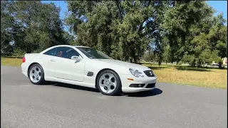 2005 Mercedes Benz SL500 Top operation & Driving